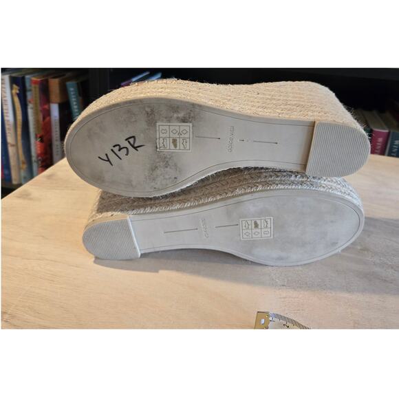 Dolce Vita Shae sz 10 M wedge espadrille tan/gray - Picture 7 of 8